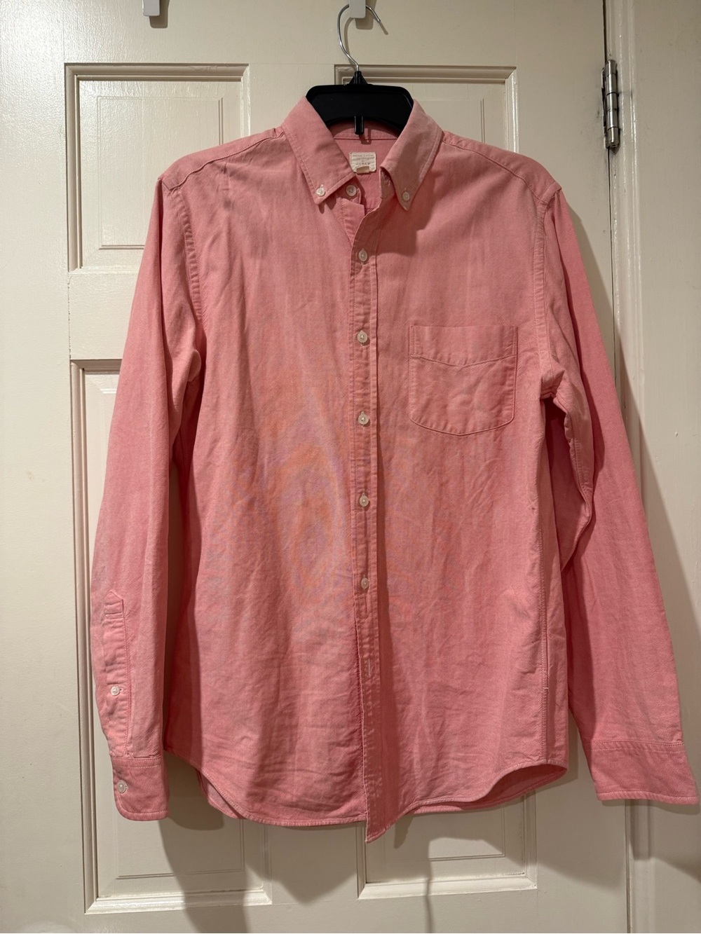 J. Crew Men’s Pink Button-Down Oxford Shirt